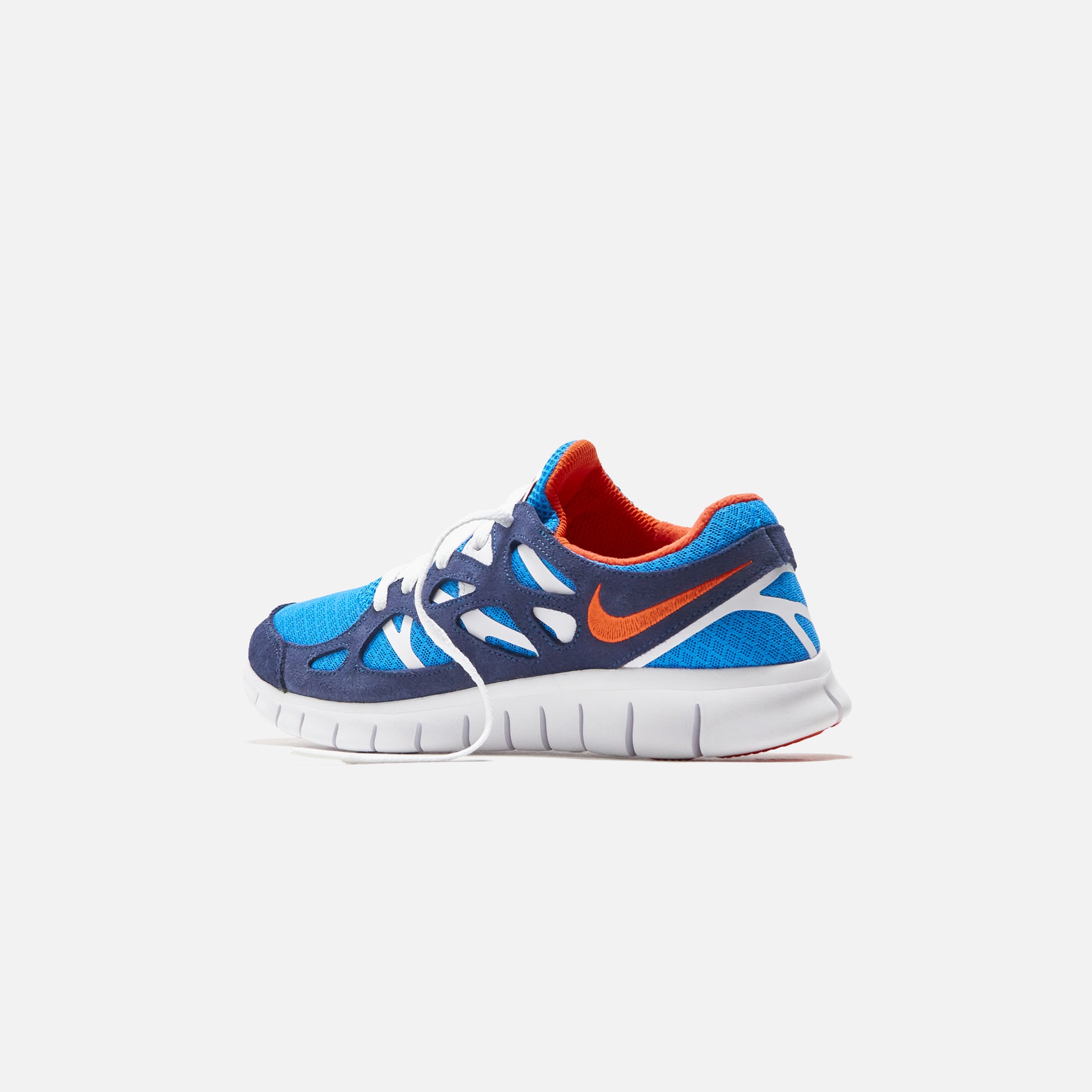 Nike Free Run 2 - Light Photo Blue / Orange / Midnight Navy