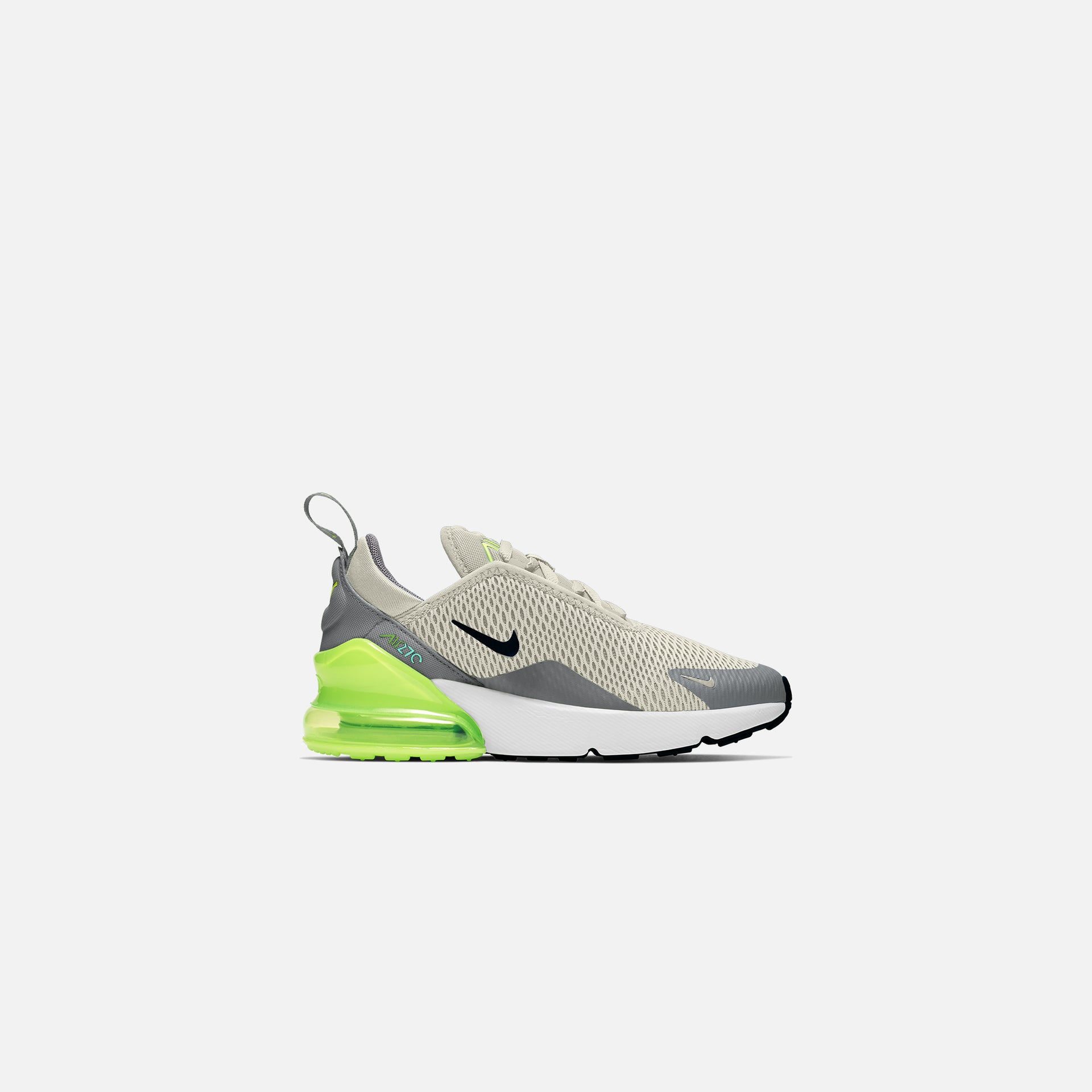 Nike Pre-School Air Max 270 - Light Bone / Black / Volt / Particle Grey