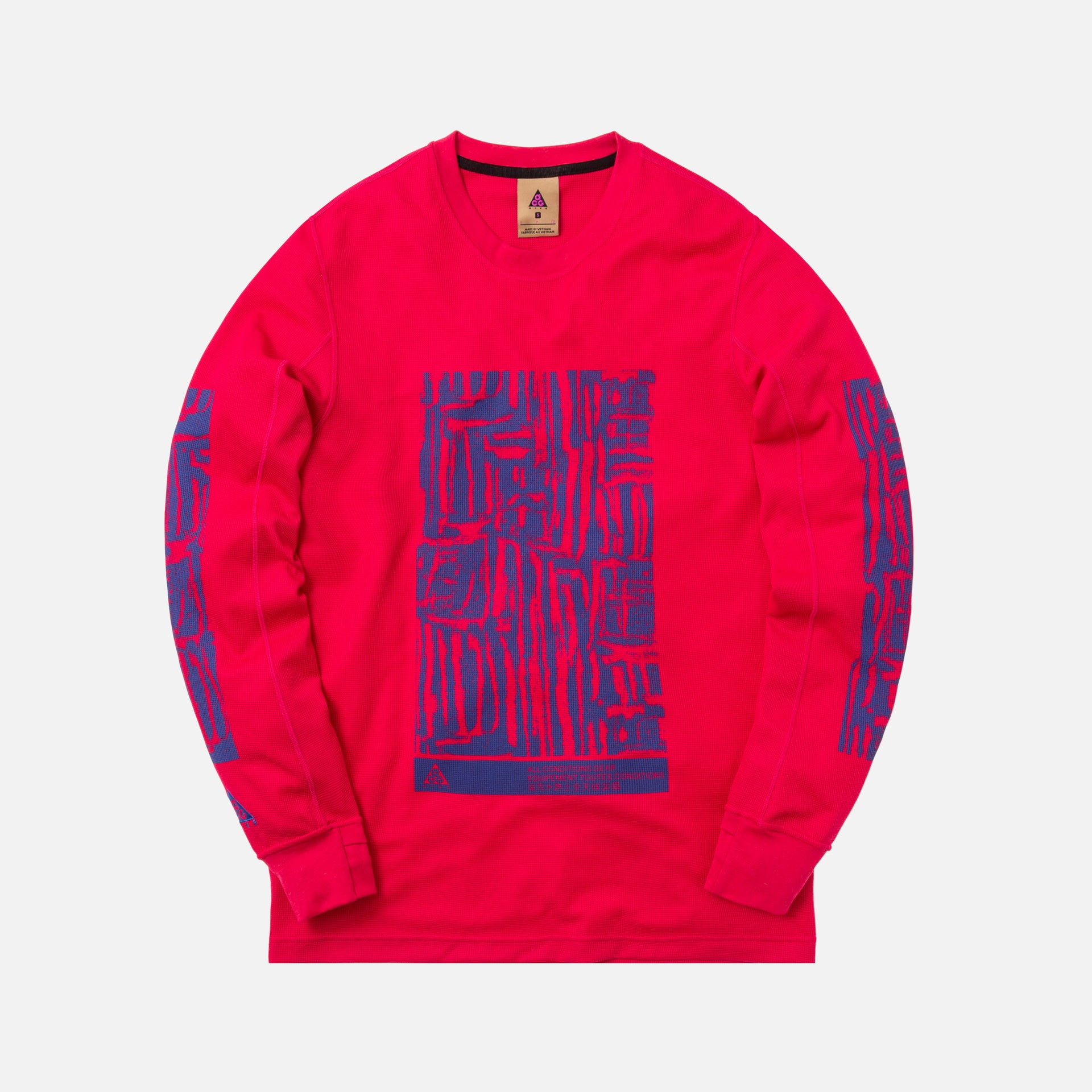 Nike ACG L/S Waffle Tee - Rush Pink