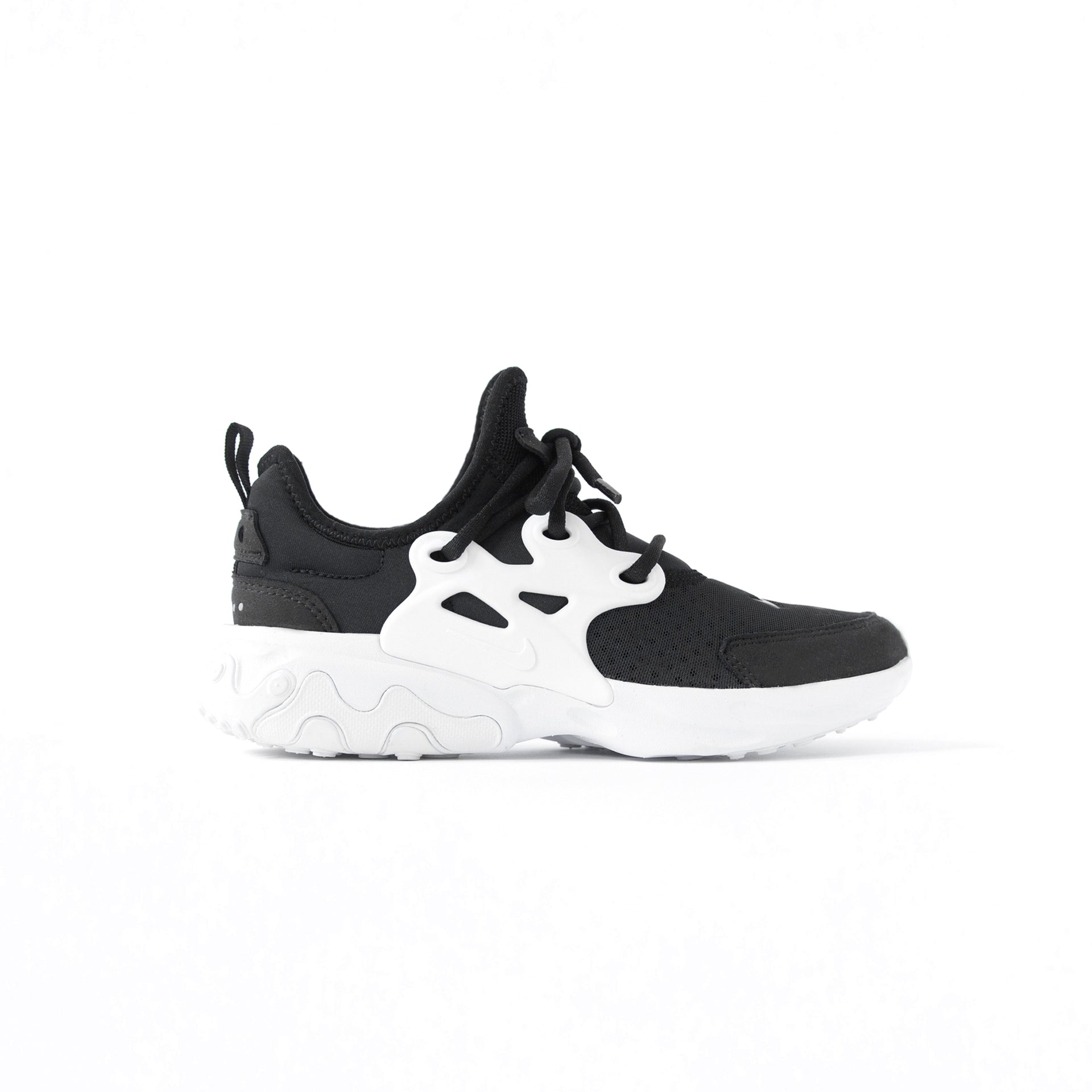 Nike GS Presto React - Black / White