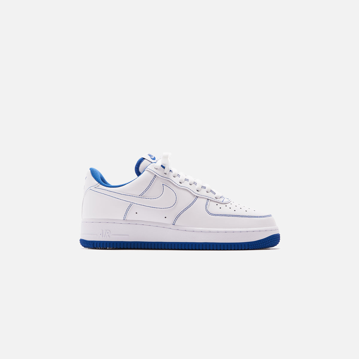 Nike Air Force 1 Stitch - White / Game Royal
