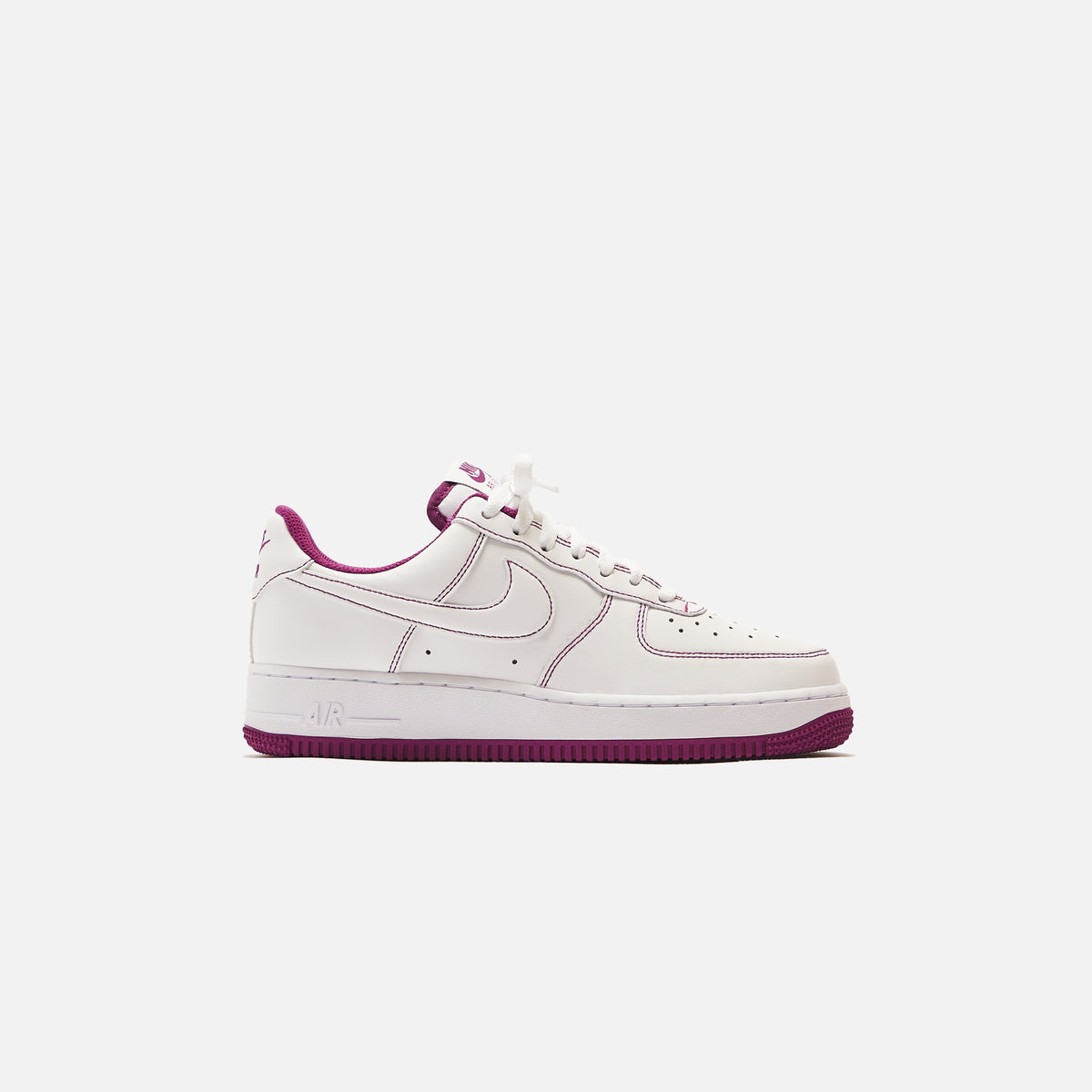 Nike AF1 Stitch - White / Viotech