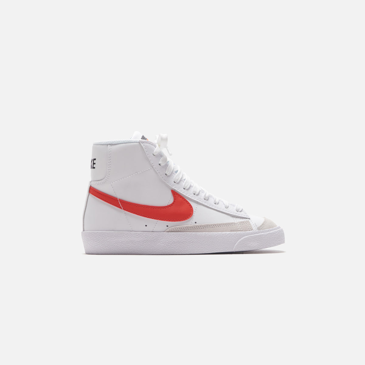 Nike Grade School Blazer Mid `77 - White / Habanero Red / Medium Blue / Black