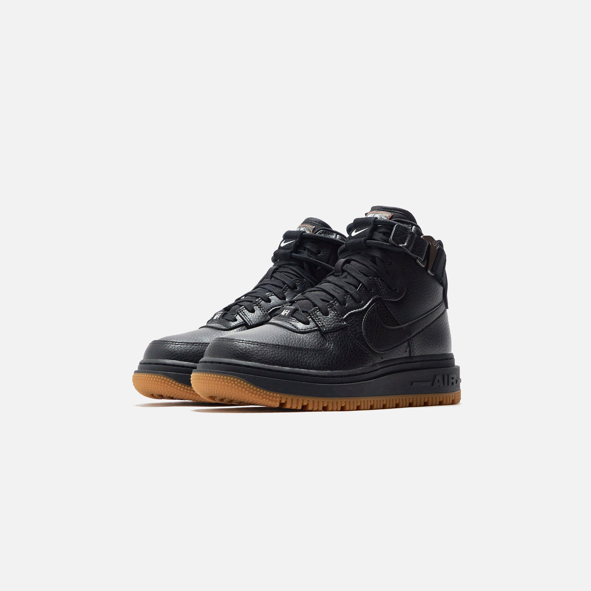 Nike WMNS Air Force 1 High Utility 2.0 - Black  / Summit White / Orange / Gum Red Brown