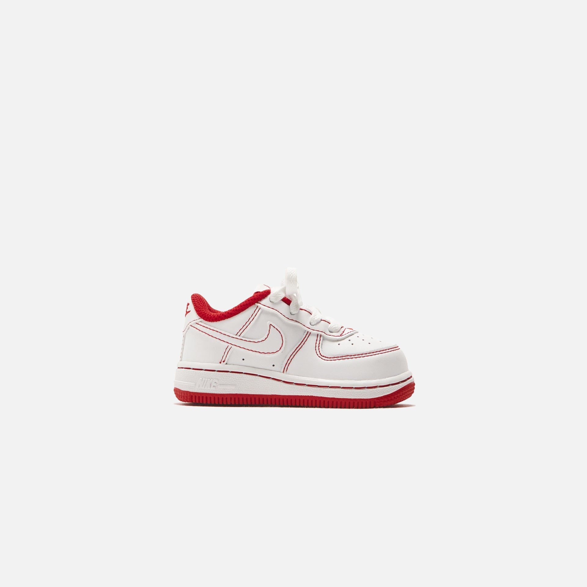 Nike Toddler Air Force 1 Stitch - White / University Red