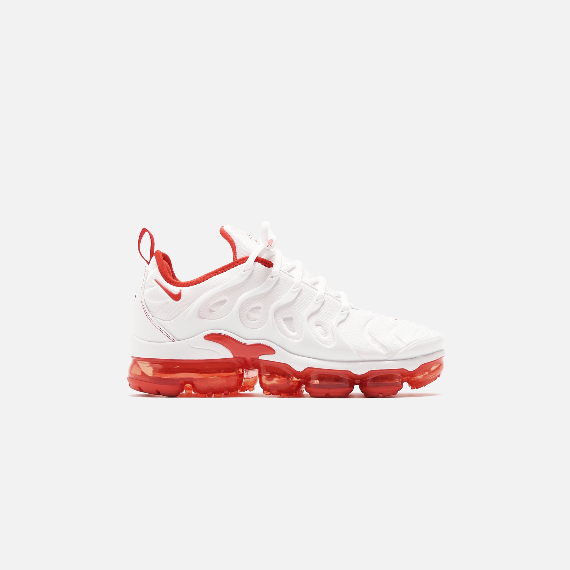 Nike Vapormax Plus - Varsity White / University Red