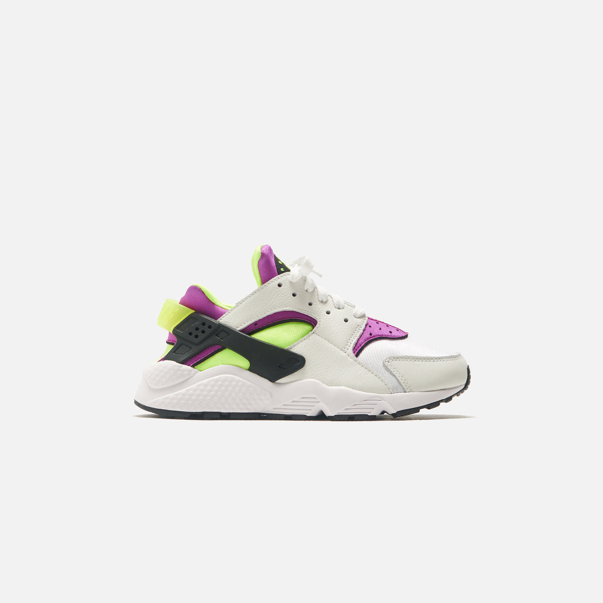 Nike WMNS Air Huarache - White / Neon Yellow / Magenta / Black