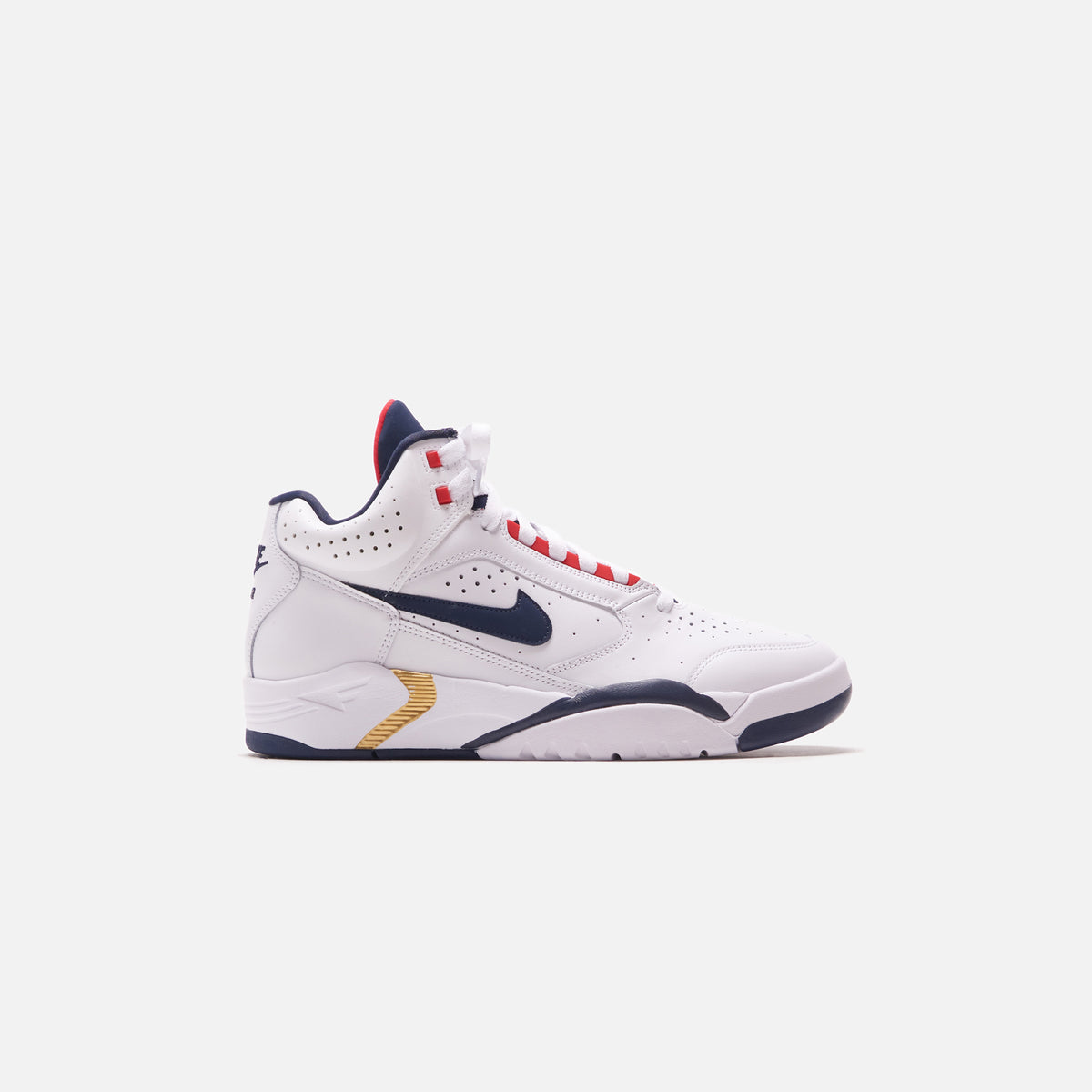 Nike Air Flight Lite Mid LTR - White / Midnight Navy / University Red