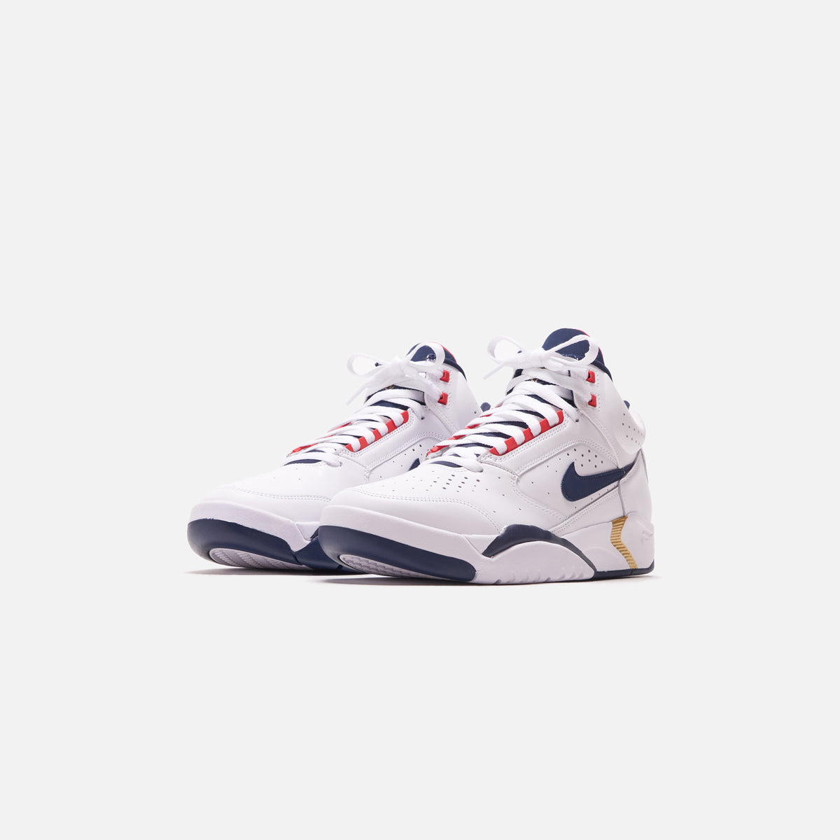 Nike Air Flight Lite Mid LTR - White / Midnight Navy / University Red