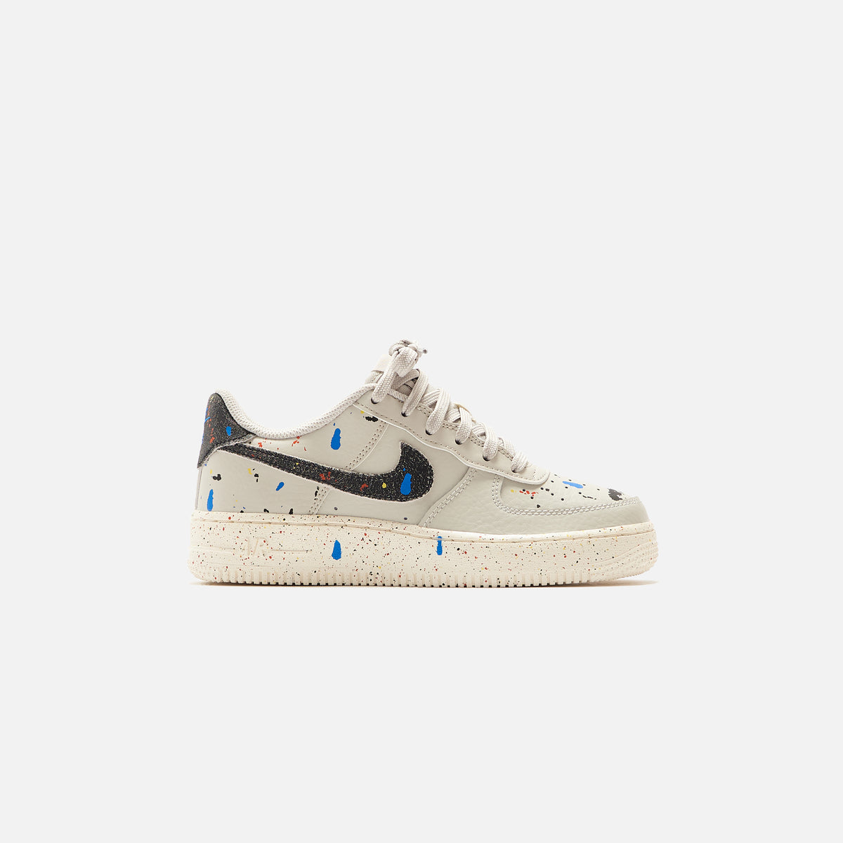 Nike Kids Air Force 1 LV8 3 BG - Light Bone / Black / Sail