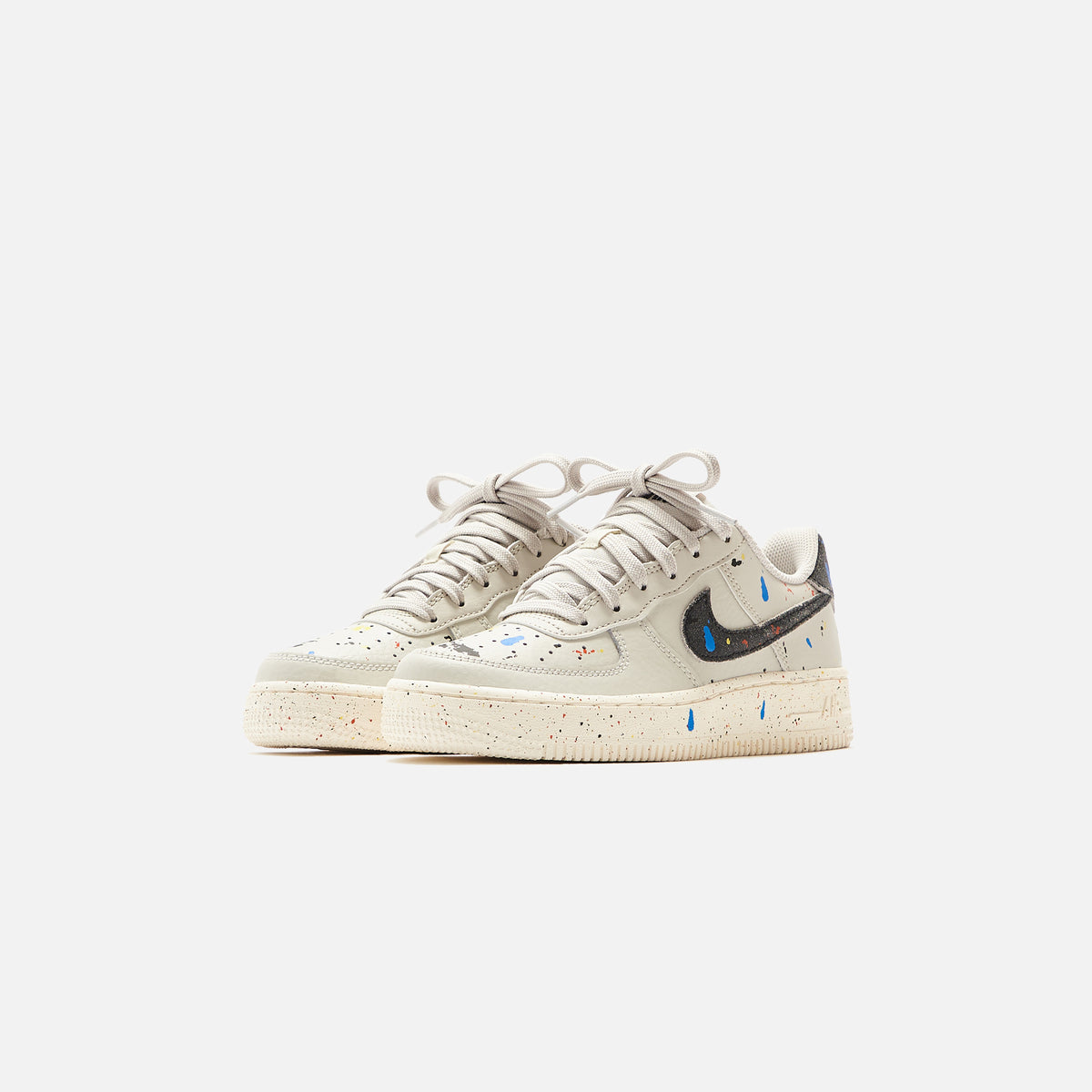 Nike Kids Air Force 1 LV8 3 BG - Light Bone / Black / Sail