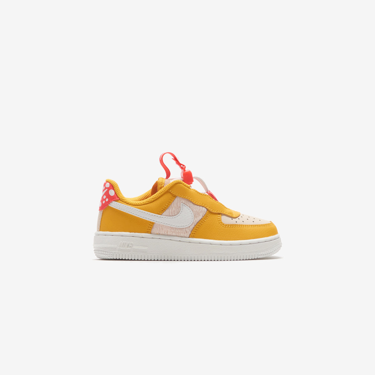 Nike Force 1 Toggle SE - Yellow Ochre / Pearl White / Bright Crimson / Summit White