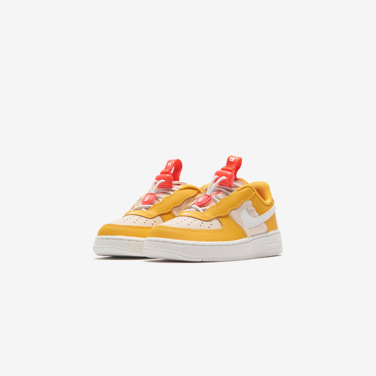Nike Force 1 Toggle SE - Yellow Ochre / Pearl White / Bright Crimson / Summit White