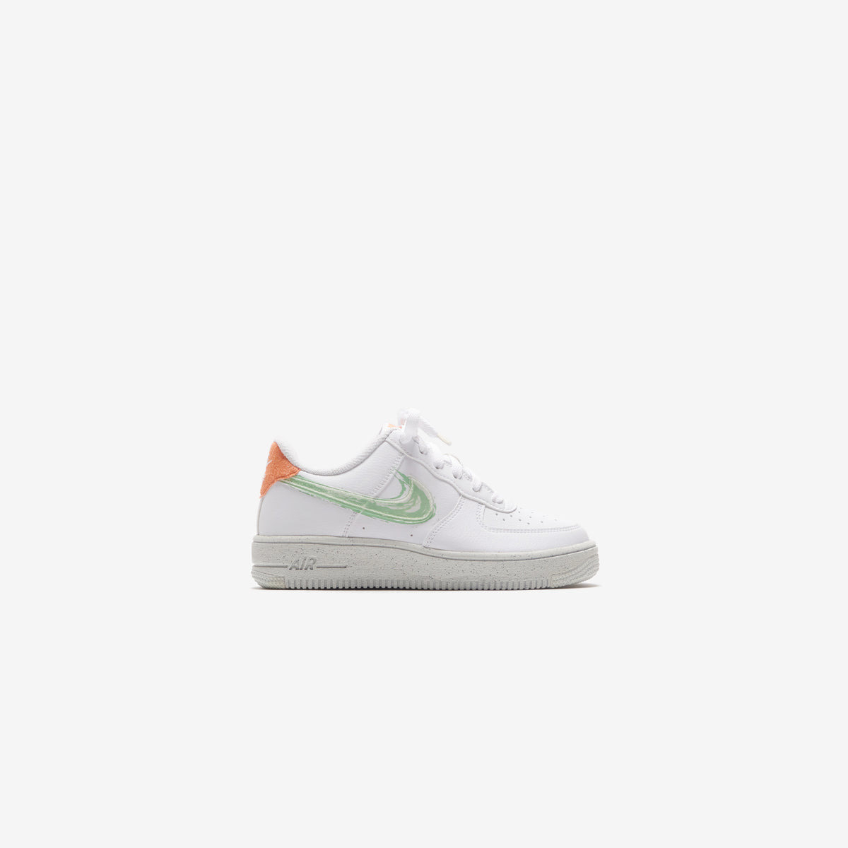 Nike Air Force 1 Crater - White / Orange Trance / Sail / Enamel Green