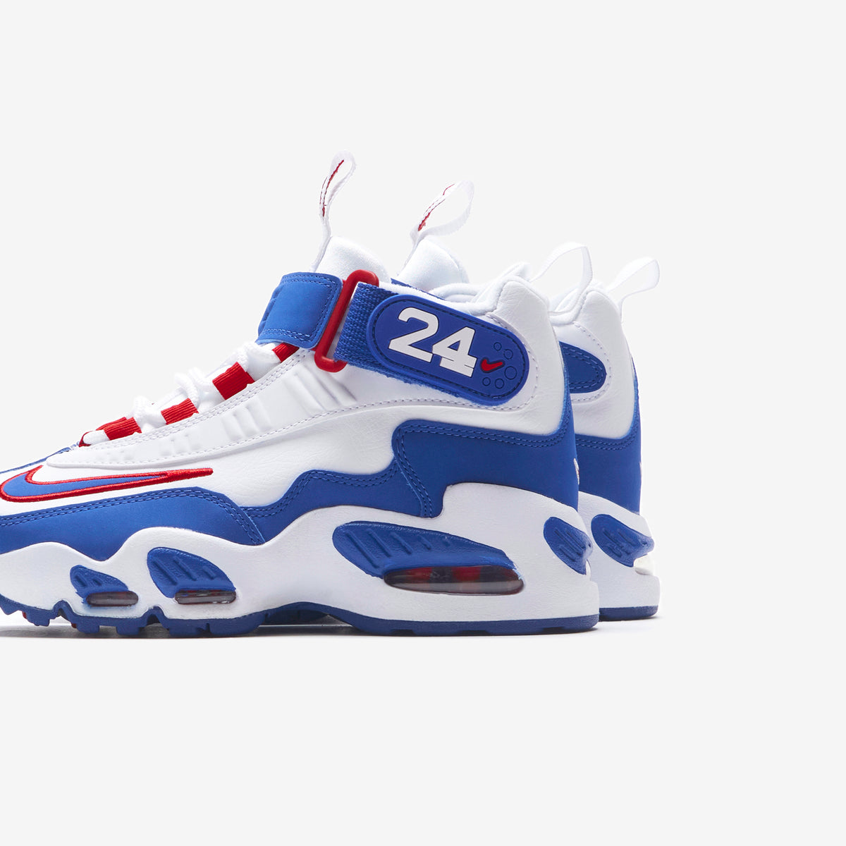 Nike Grade School Air Griffey Max 1 - White / Old Royal / Gym Red