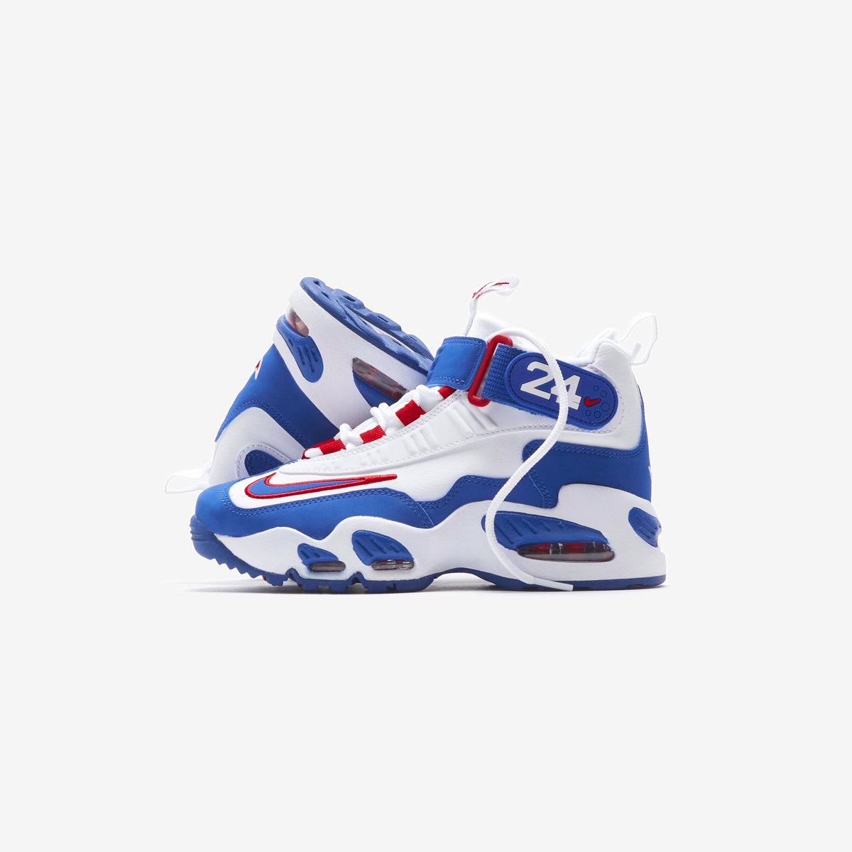 Nike Grade School Air Griffey Max 1 - White / Old Royal / Gym Red