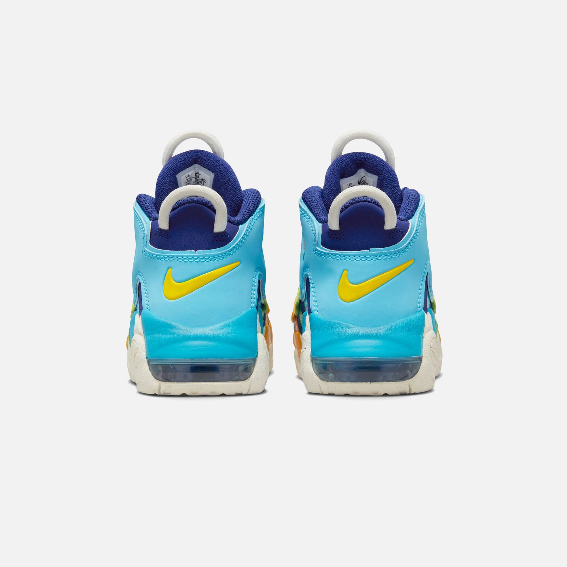 Nike Pre-School Air More Uptempo BP AASG - Deep Royal Blue / Baltic Blue / Electric Algae / Opti Yellow
