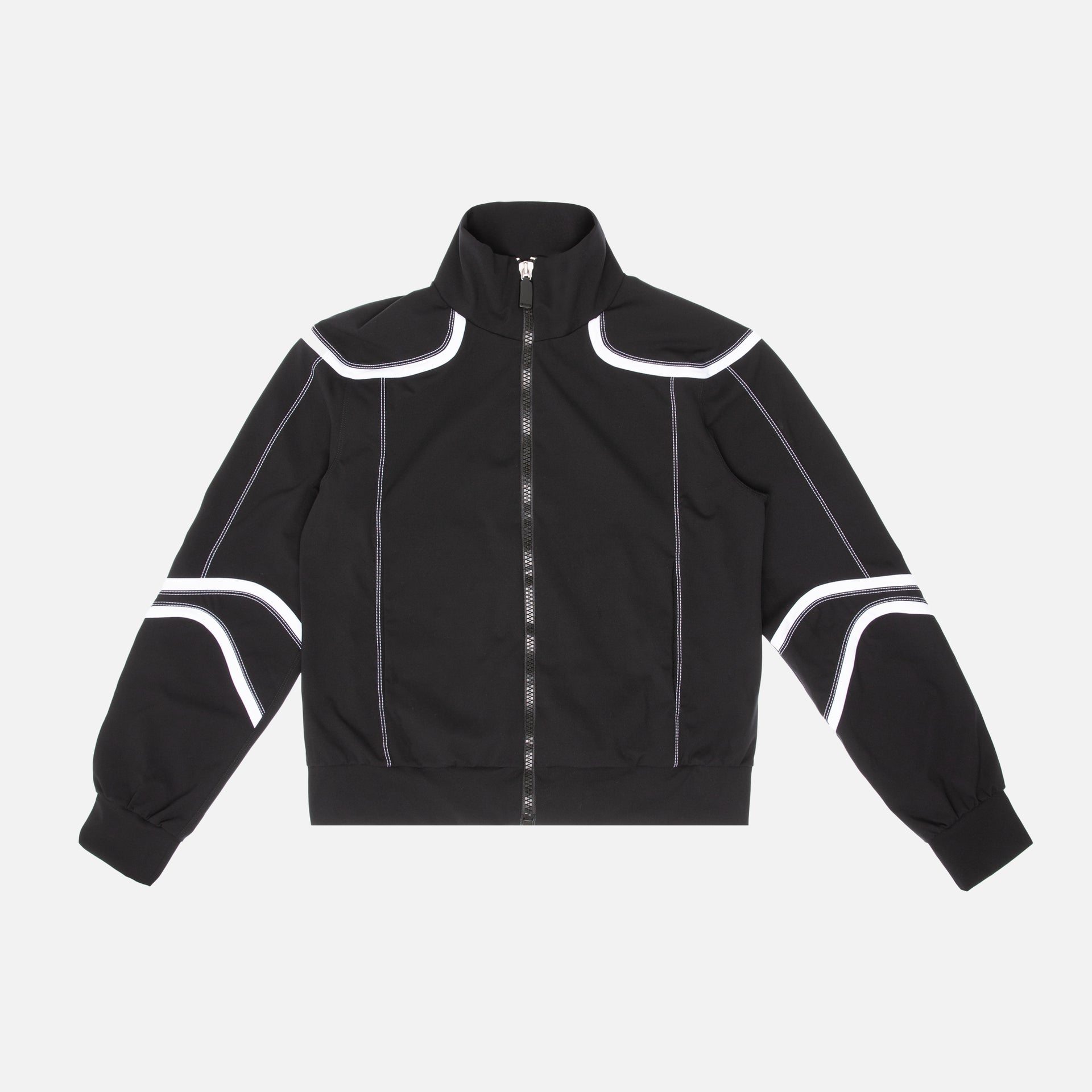 No Ka'oi Fearless Zip-Up Top - Black / White 30
