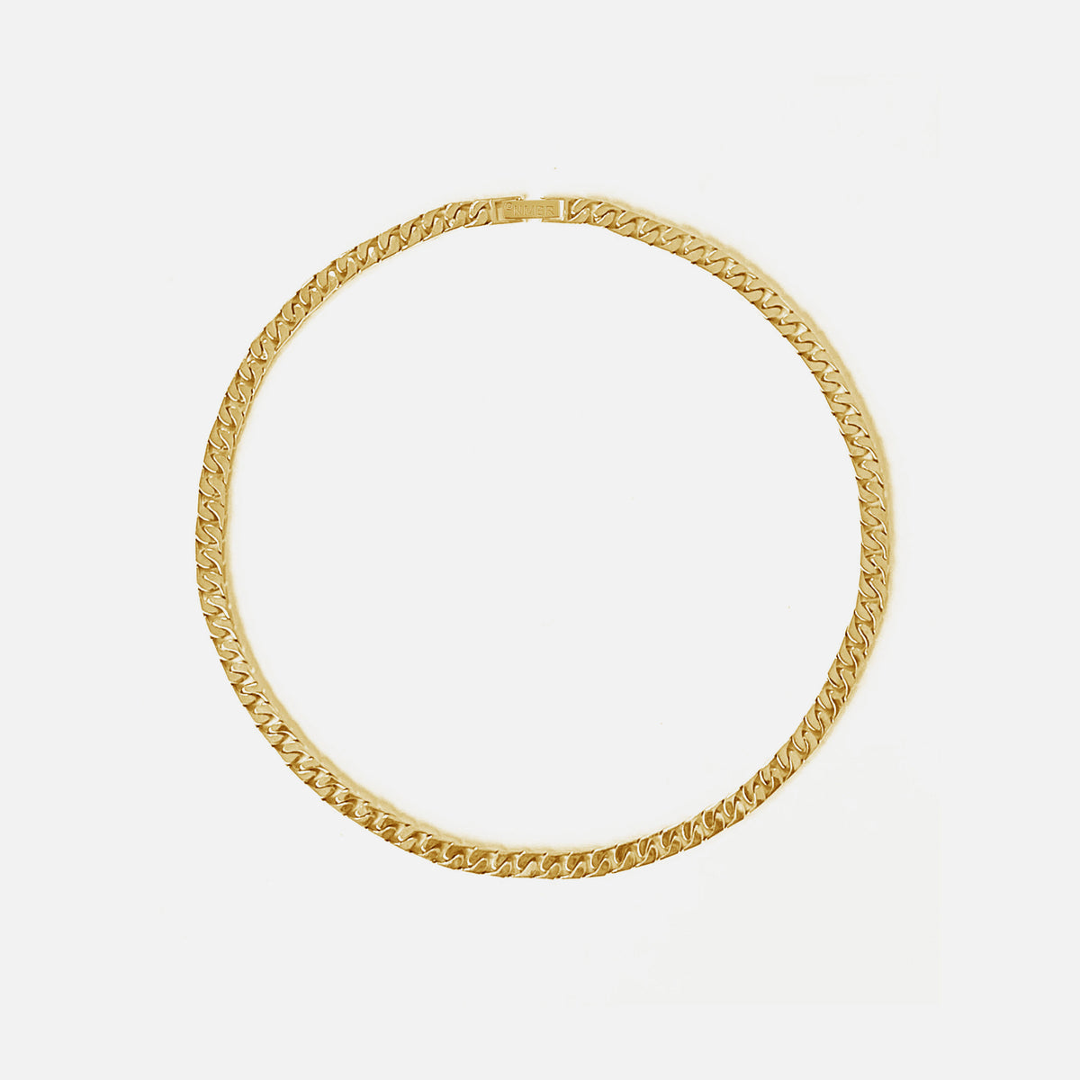 Numbering Link Necklace - Gold