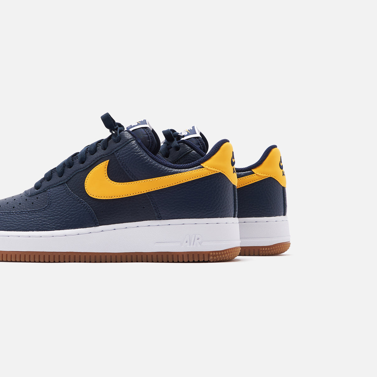 Nike Air Force 1 '07 LV8 Low - Obsidian / University Gold / White / Gum