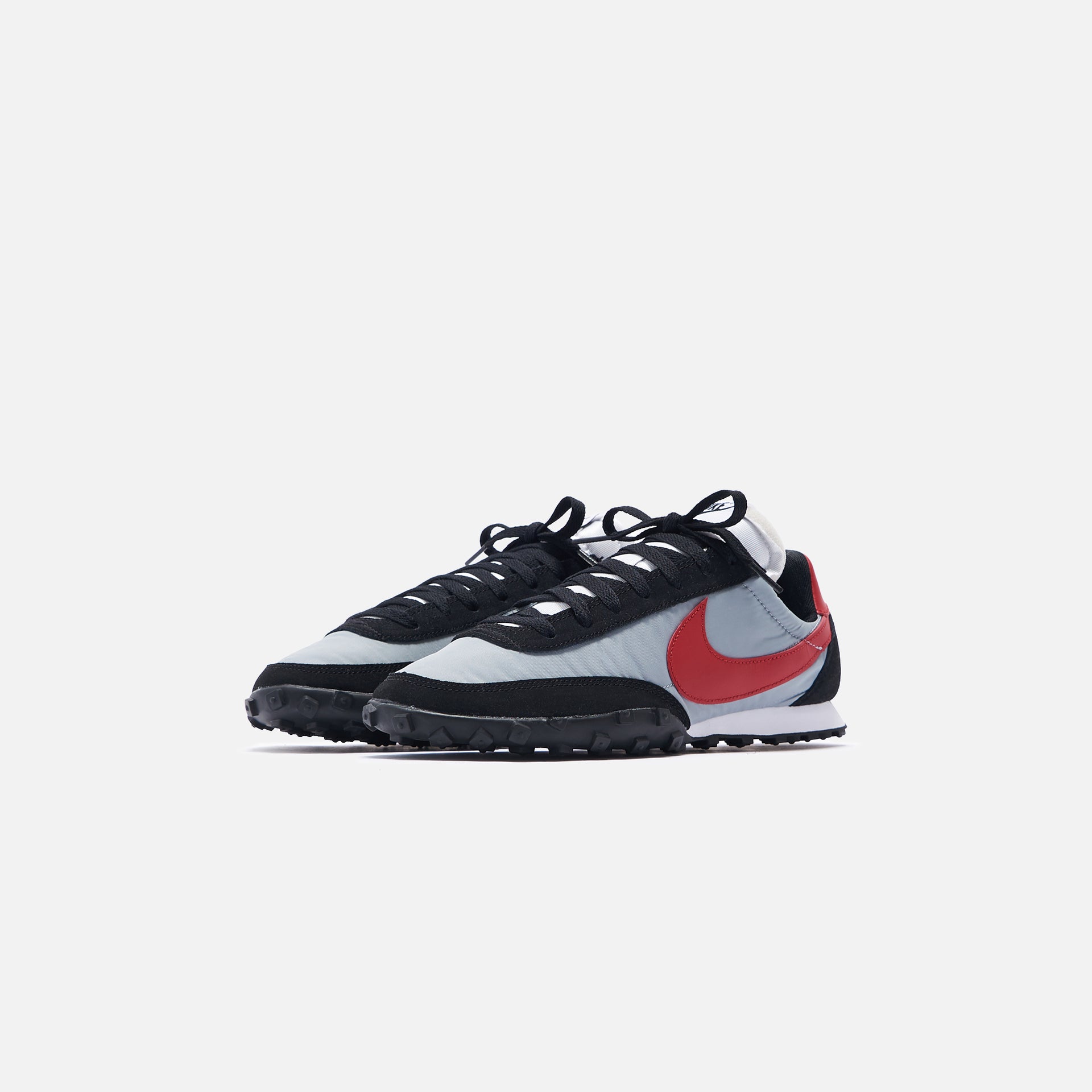 Nike Waffle Racer - Wolf Grey / Gym Red / Black