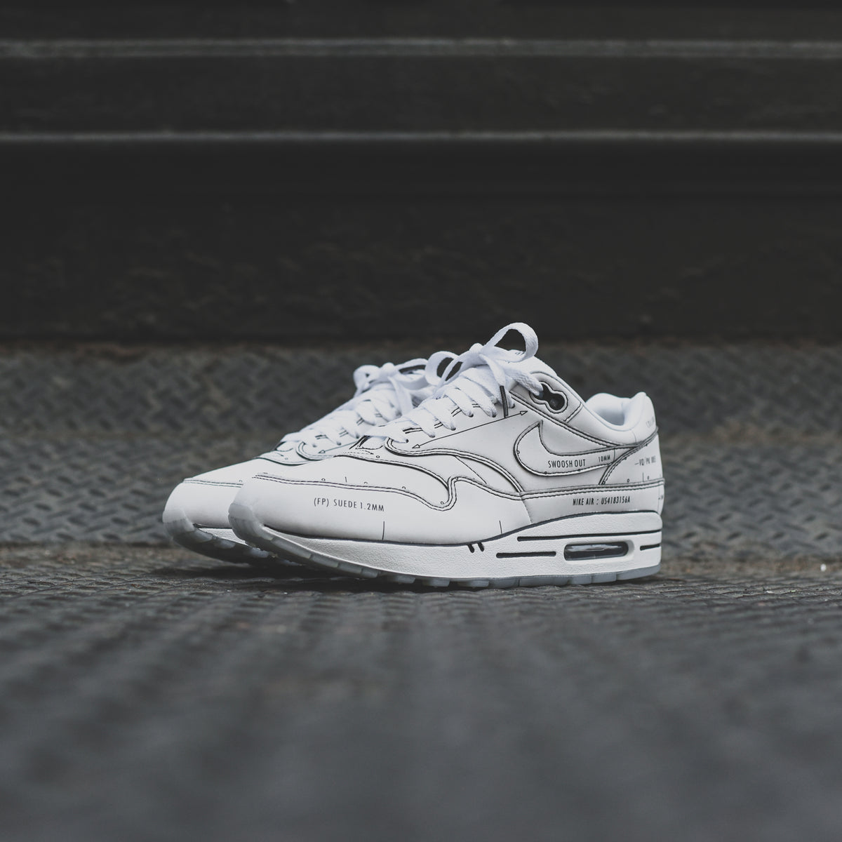 Nike Air Max 1 Sketch to Shelf - White / Black