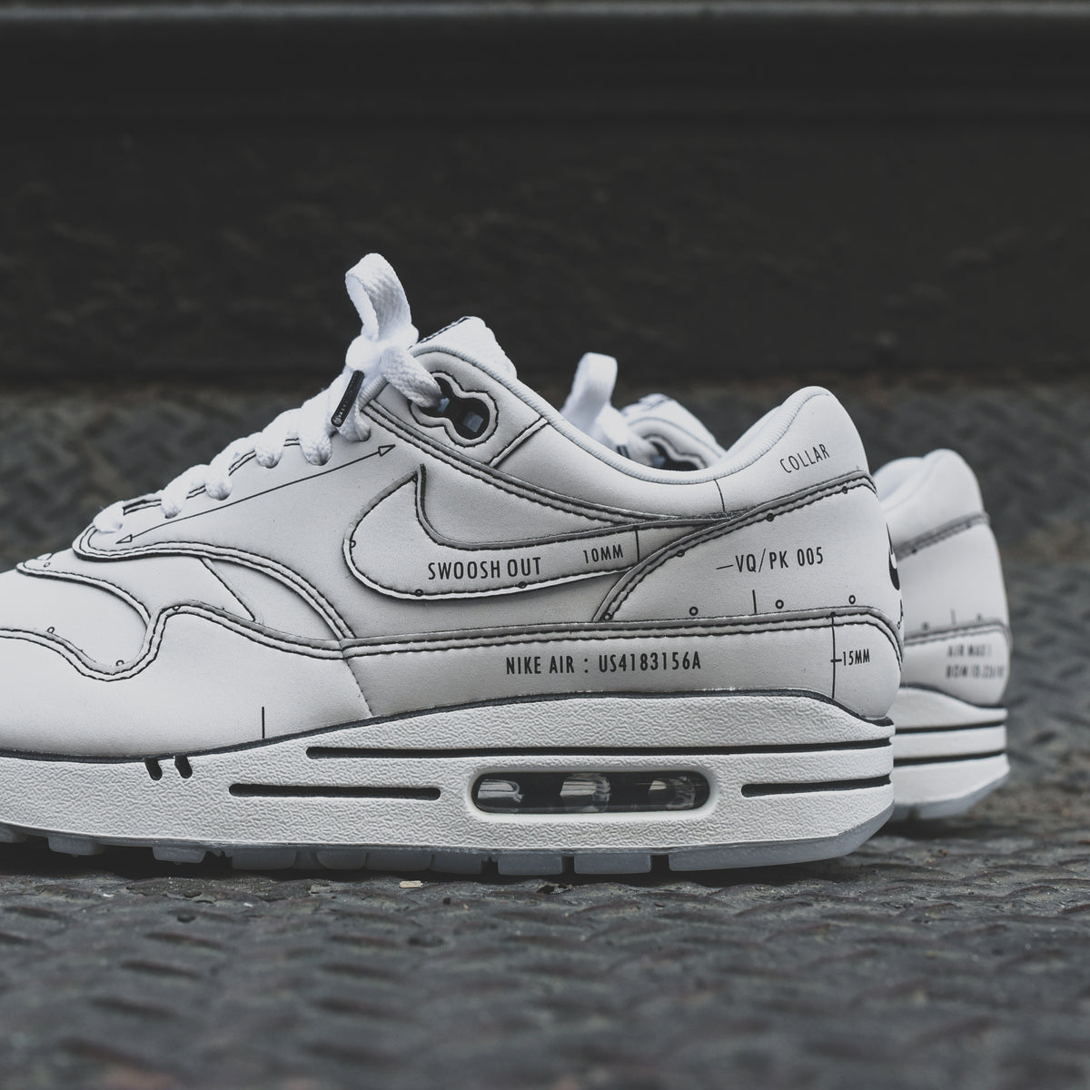 Nike Air Max 1 Sketch to Shelf - White / Black