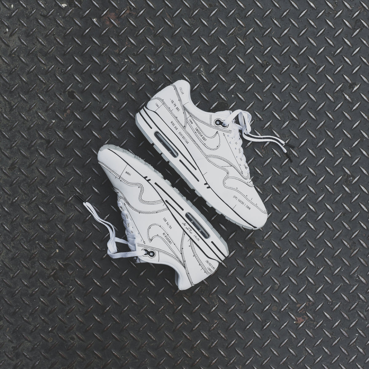 Nike Air Max 1 Sketch to Shelf - White / Black