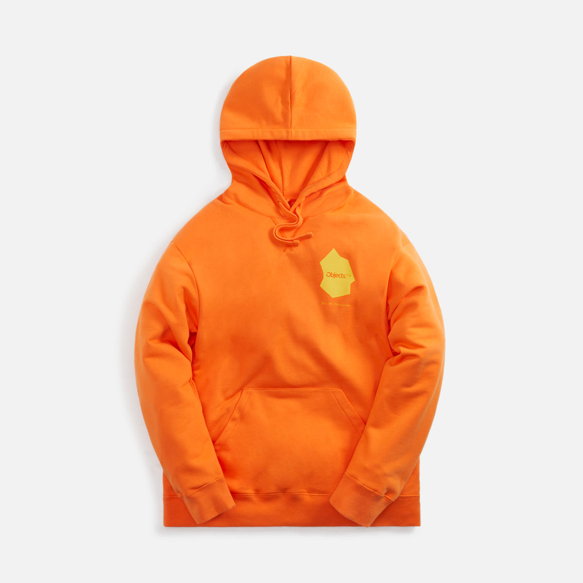 Objects IV Life Graphic Hoodie - Studio Orange