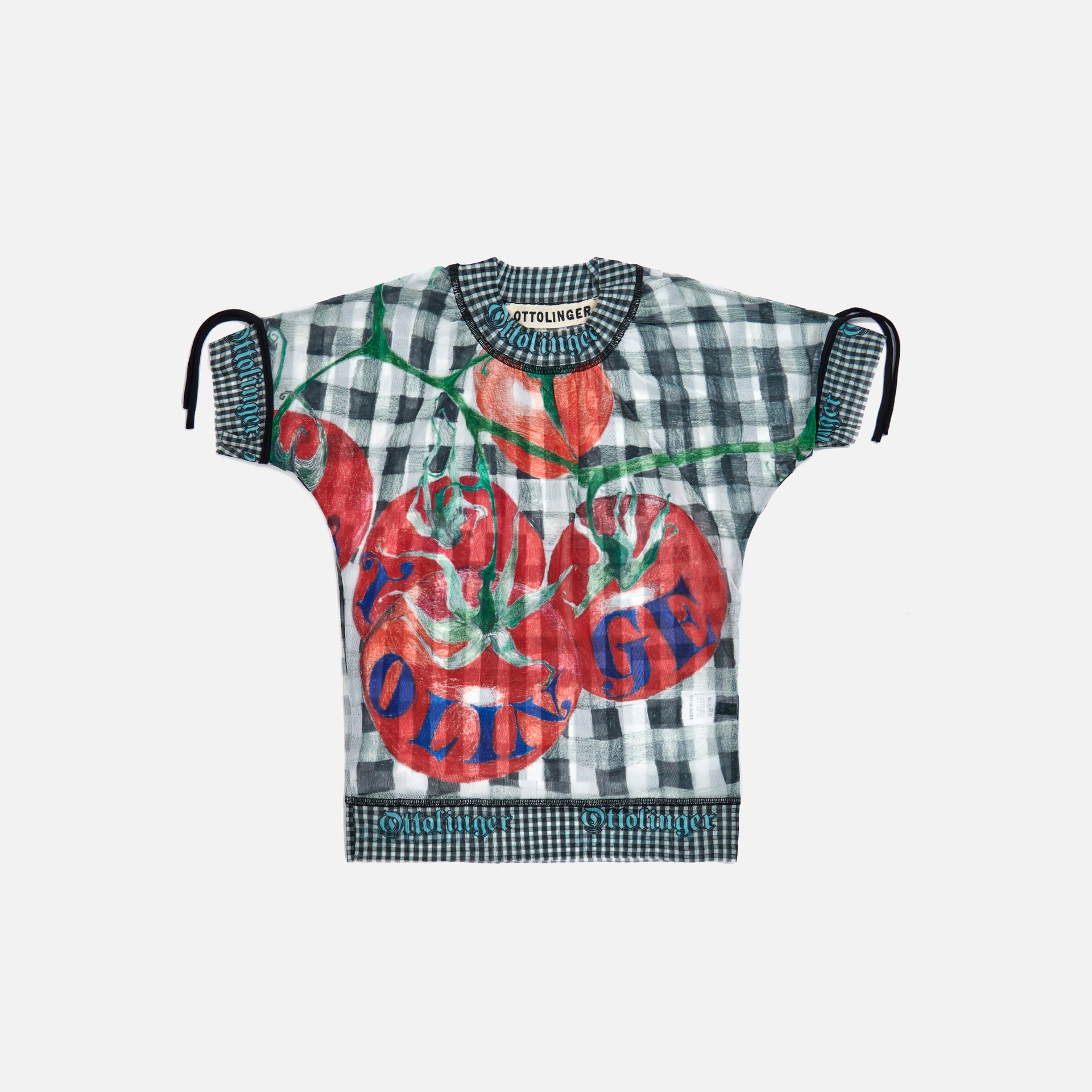 Ottolinger Mesh Top - Georgia Gray Print