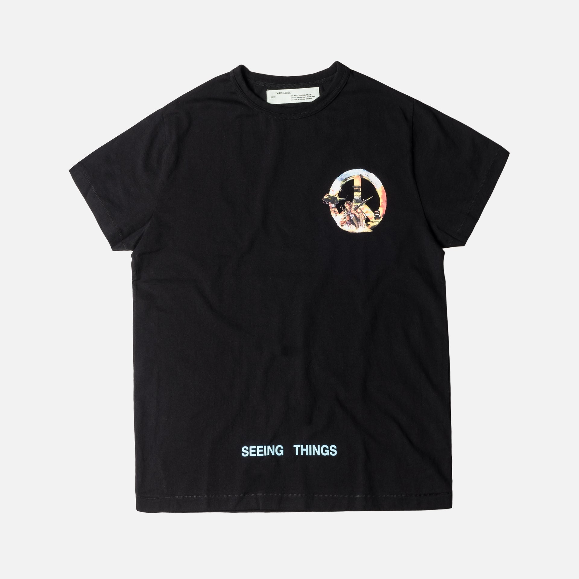Off-White Peace Tee - Black / Multi