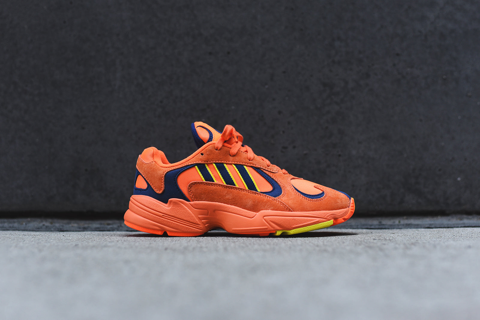 adidas Originals Yung 1 - Hi Res Orange / Navy