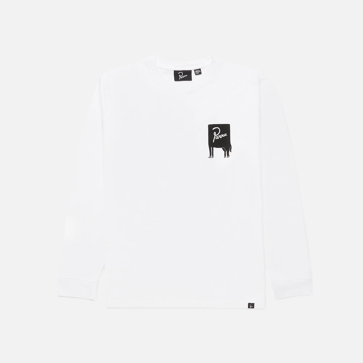 by Parra Joy Inside L/S Tee - White