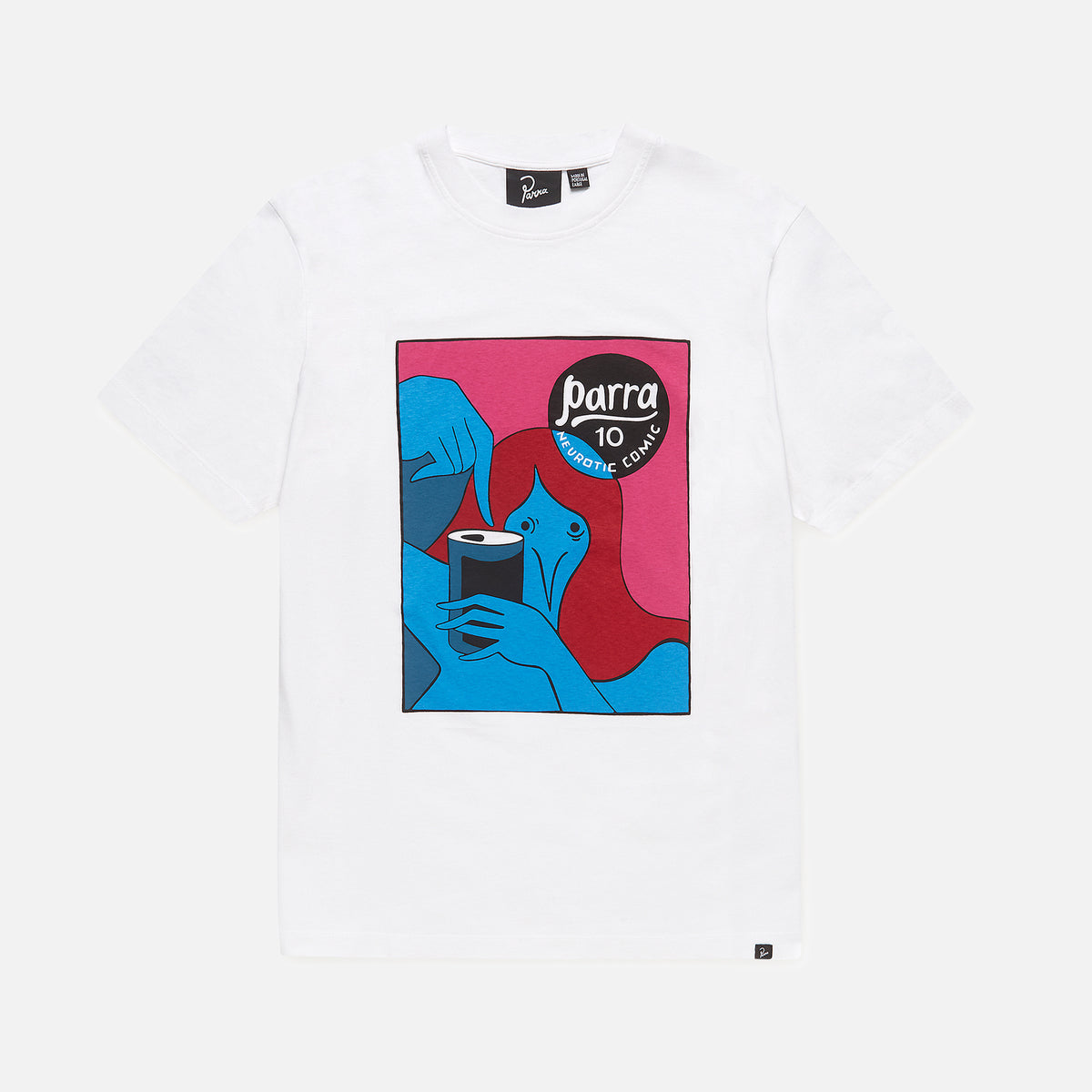 by Parra Neurotic Comic Tee - White