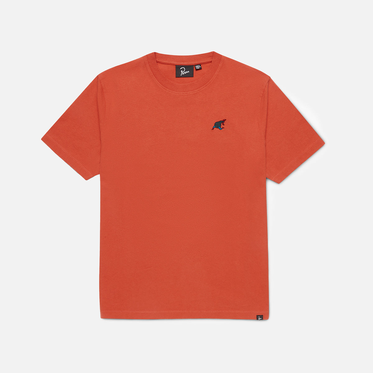by Parra Blue Sitting Pear Tee - Burned Orange