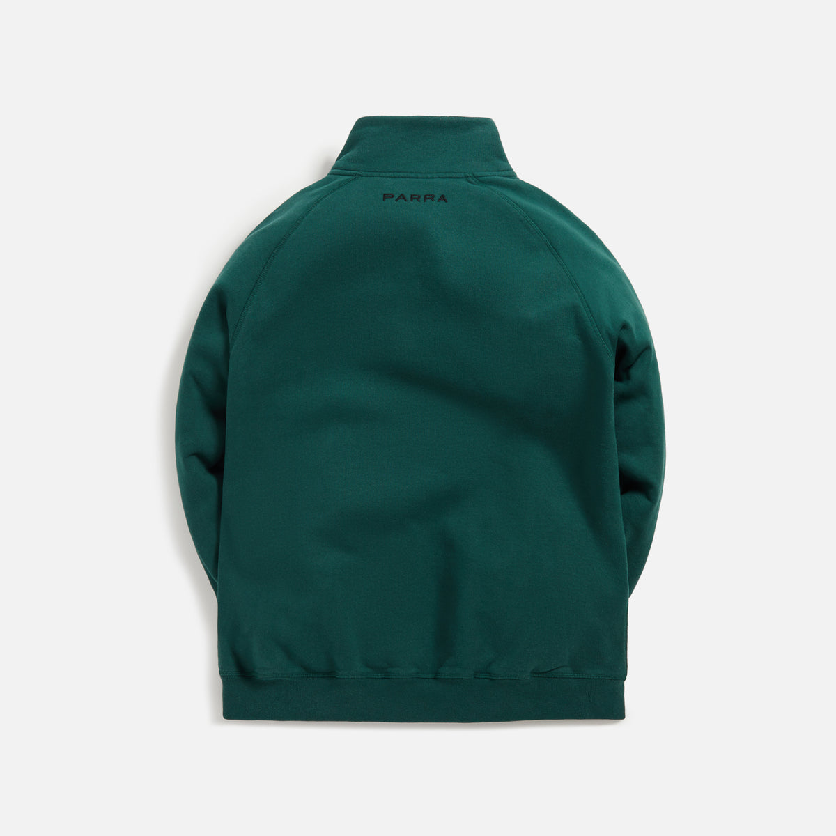 by Parra Life Experience Half Zip Sweatshirt - Pine Green