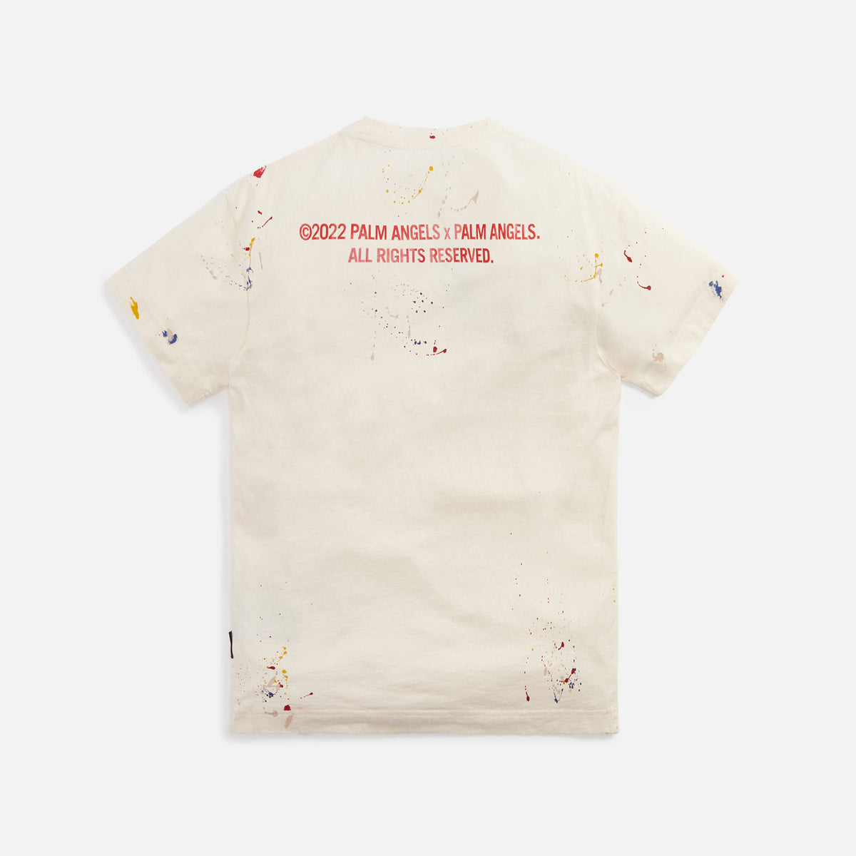 Palm Angels PXP Painted Classic Tee - Off White