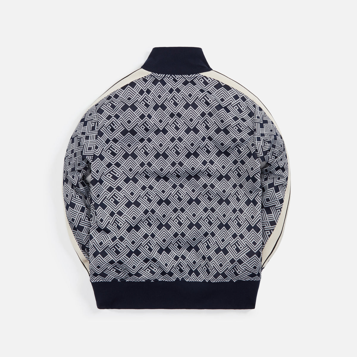 Palm Angels PA Jacquard Track Jacket - Navy / Off White