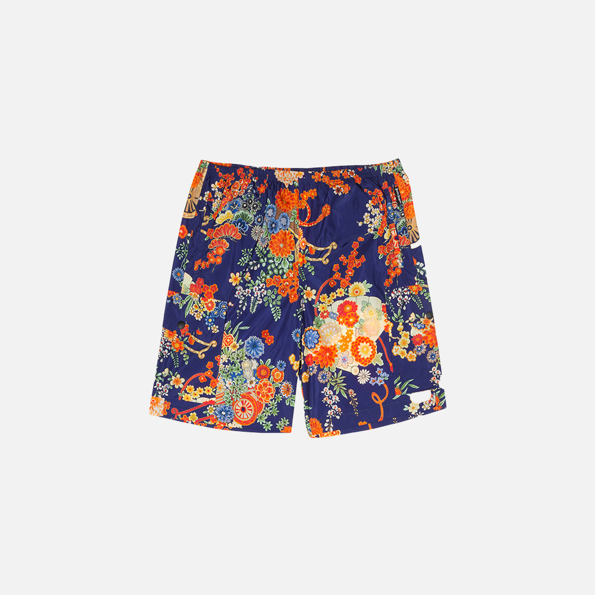 Palm Angels Blooming Swim Shorts - Blue