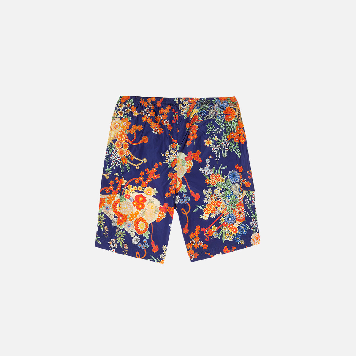 Palm Angels Blooming Swim Shorts - Blue