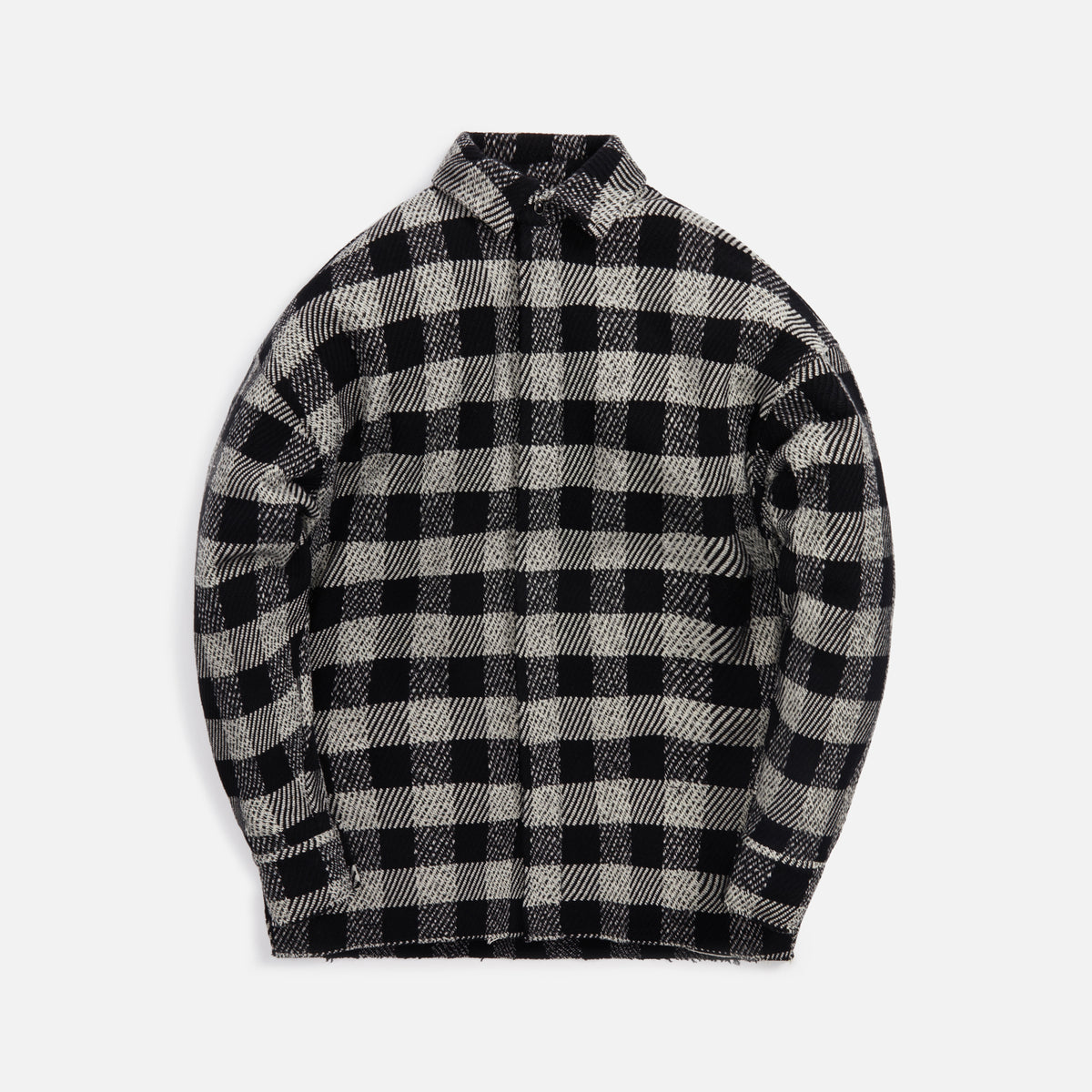 Palm Angels Curved Logo Overshirt - Off White