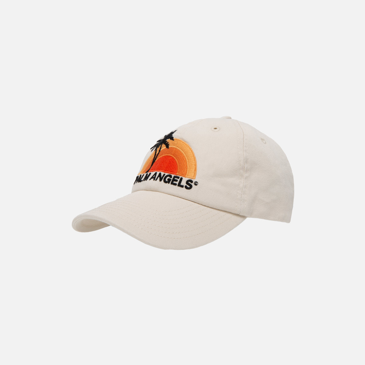 Palm Angels Sunset Cap - Ecru Multicolor