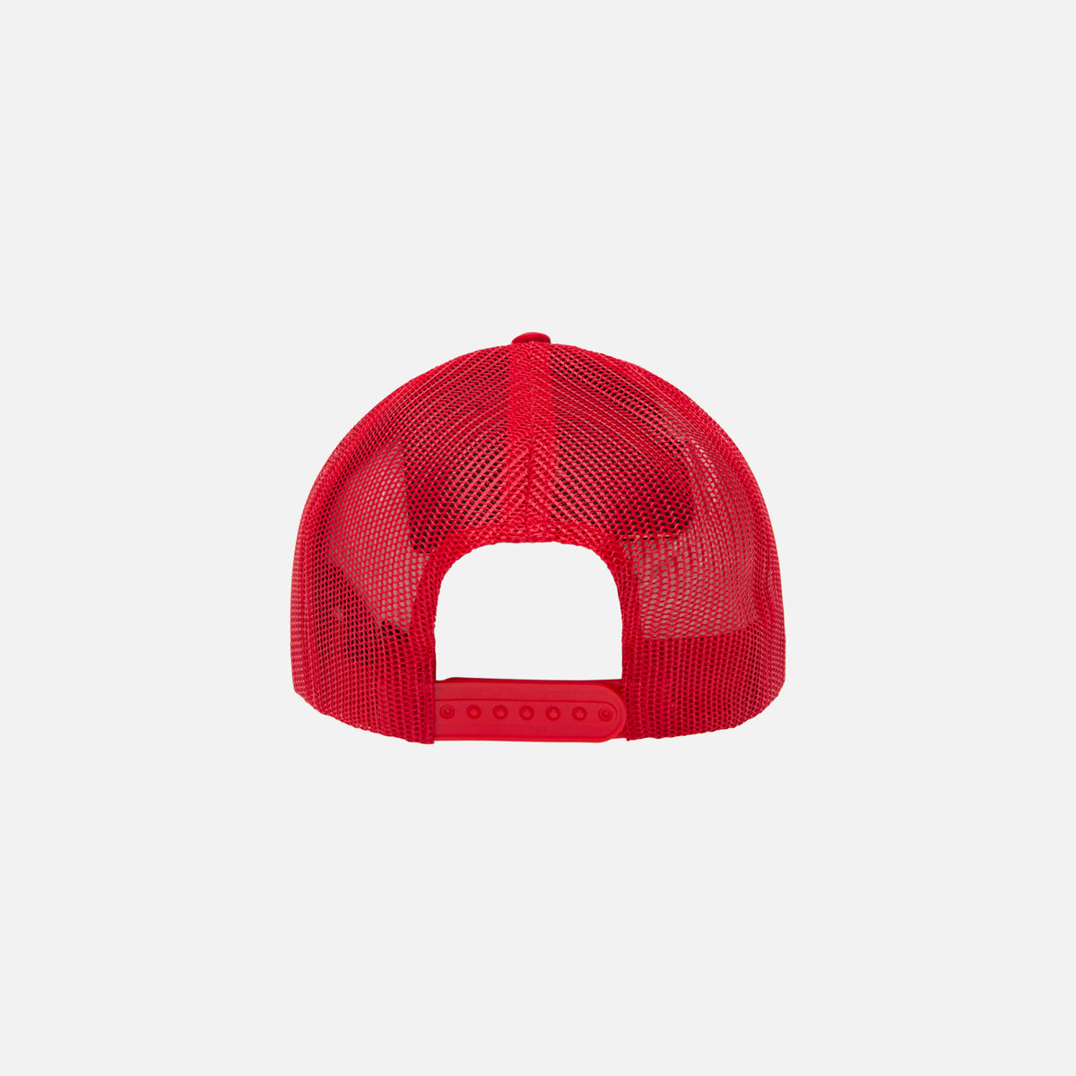 Palm Angels New Gothic Logo Cap - White / Red