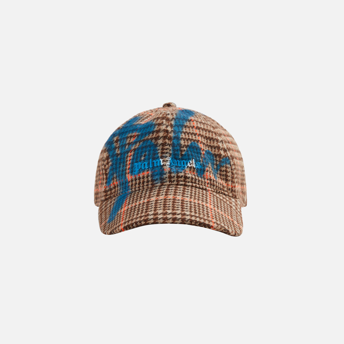 Palm Angels PXP Sprayed Cap - Brown / Light Blue