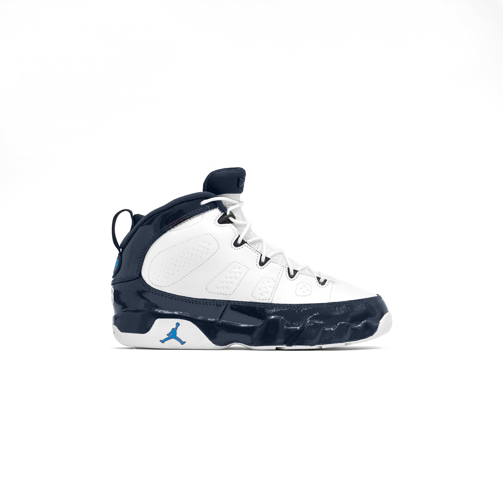 Nike Pre-School Air Jordan 9 Retro - Pearl White / University Blue