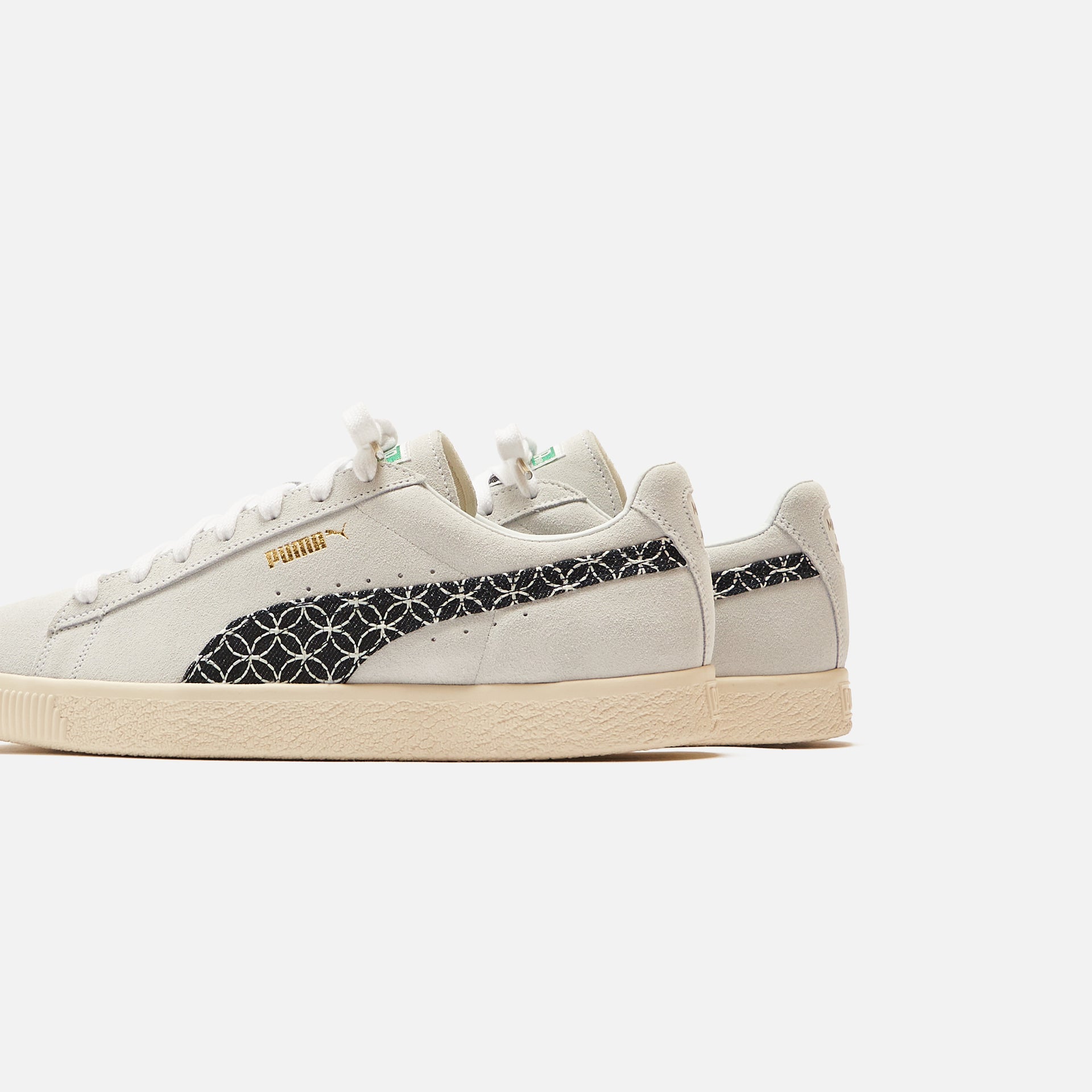Puma Suede VTG MIJ Sashiko - Vaporous Gray / Intense Blue
