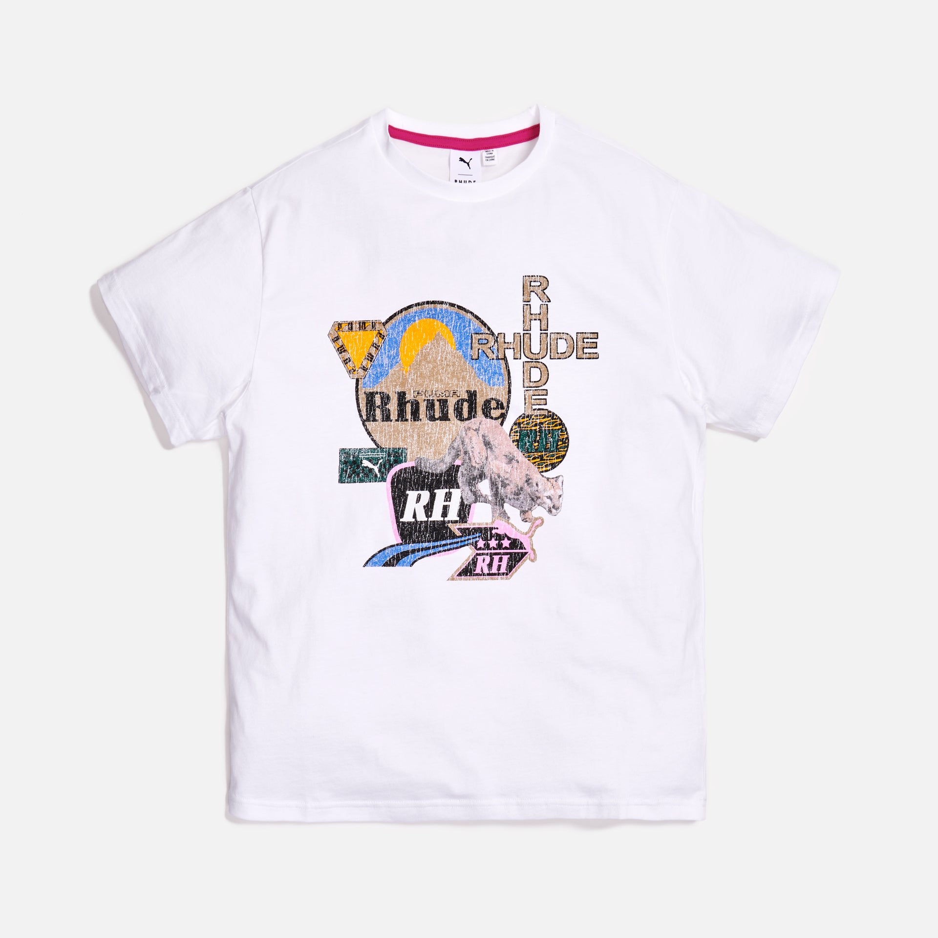 Puma x Rhude Graphic Tee - White
