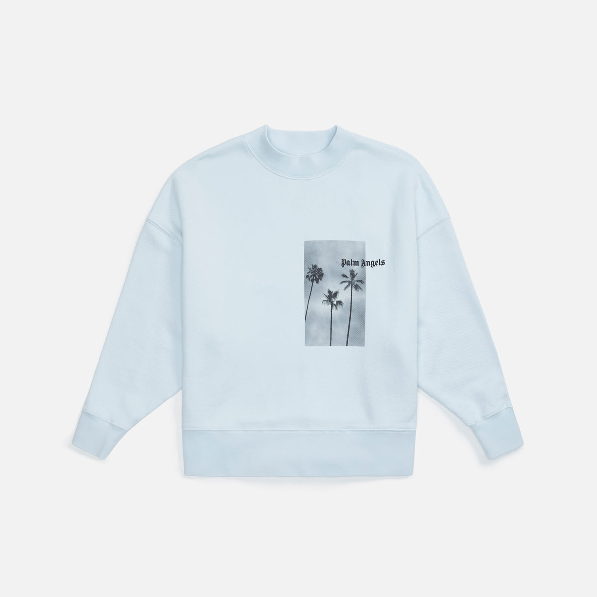 Palm Angels Palm Boulevard Crew - Blue
