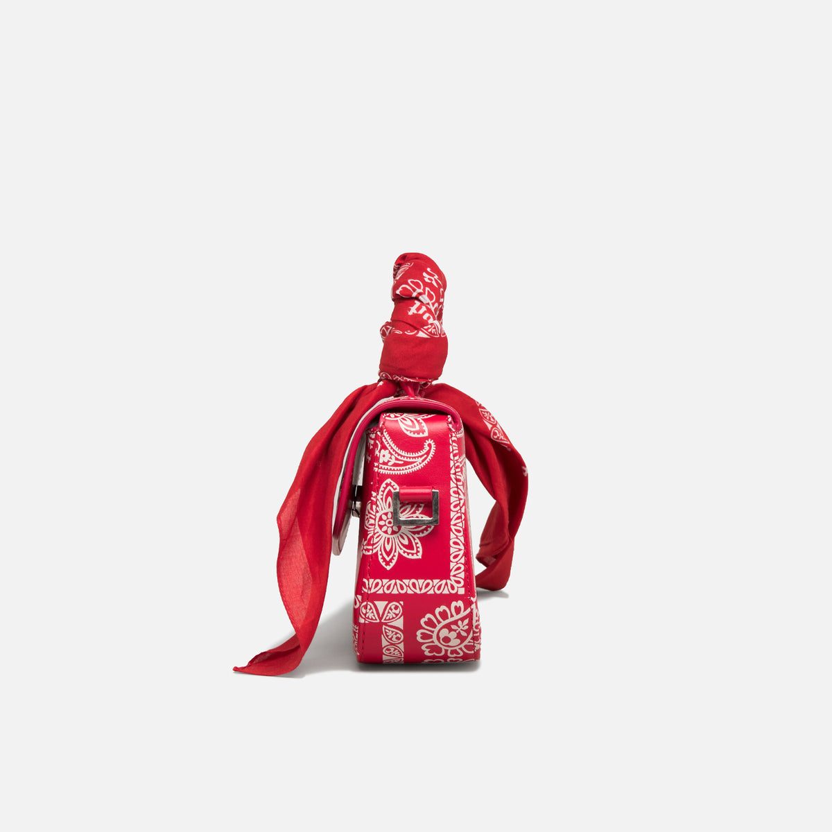 Palm Angels Bandana Handle Crash Bag - Red