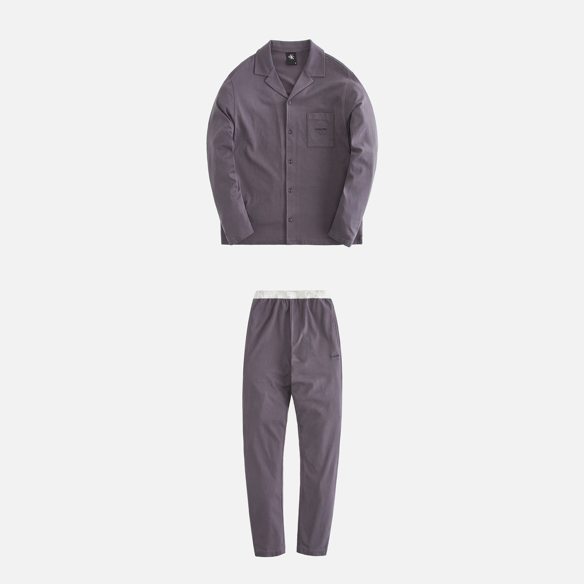 Kith for Calvin Klein L/S Pajama Set - Battleship